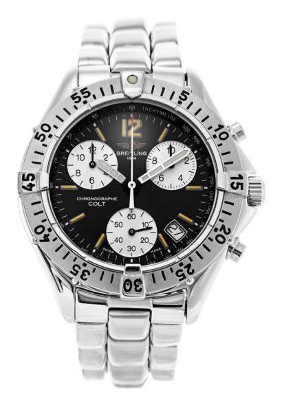 breitling colt chronograph a53035|breitling a53035 price.